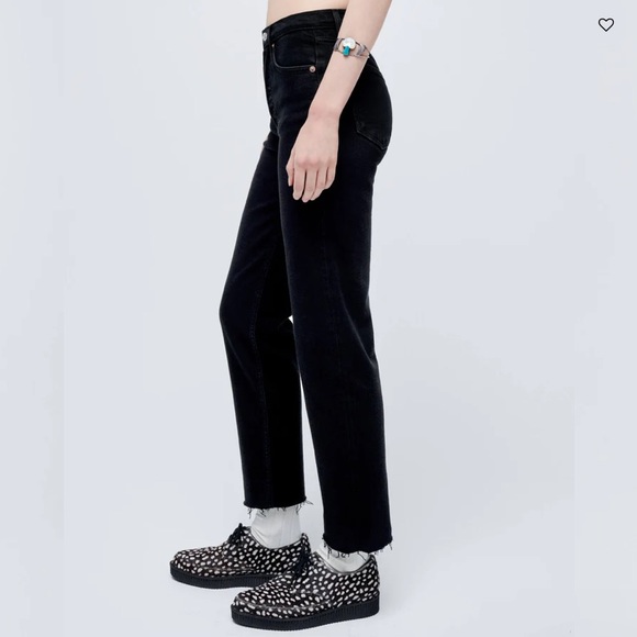 RE/DONE size 27 black ankle jean - Picture 2 of 6